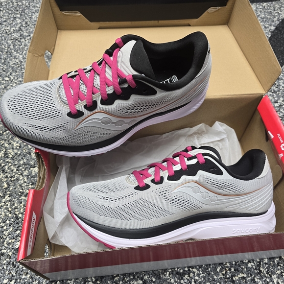 Saucony Ride 14 (Women's 7.5) Gray Running Shoes - Picture 4 of 11